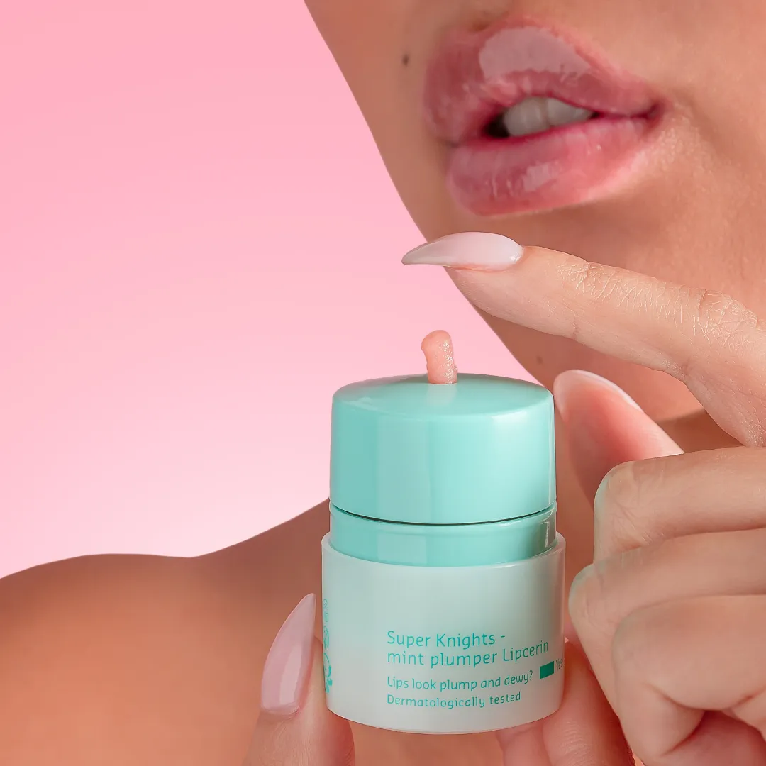 Super Knights Mint Plumper Lipcerin görsel 3
